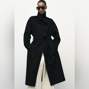 Zara wool blend coat
